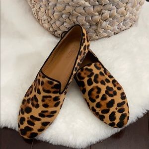 Jcrew leopard flats size 7 1/2